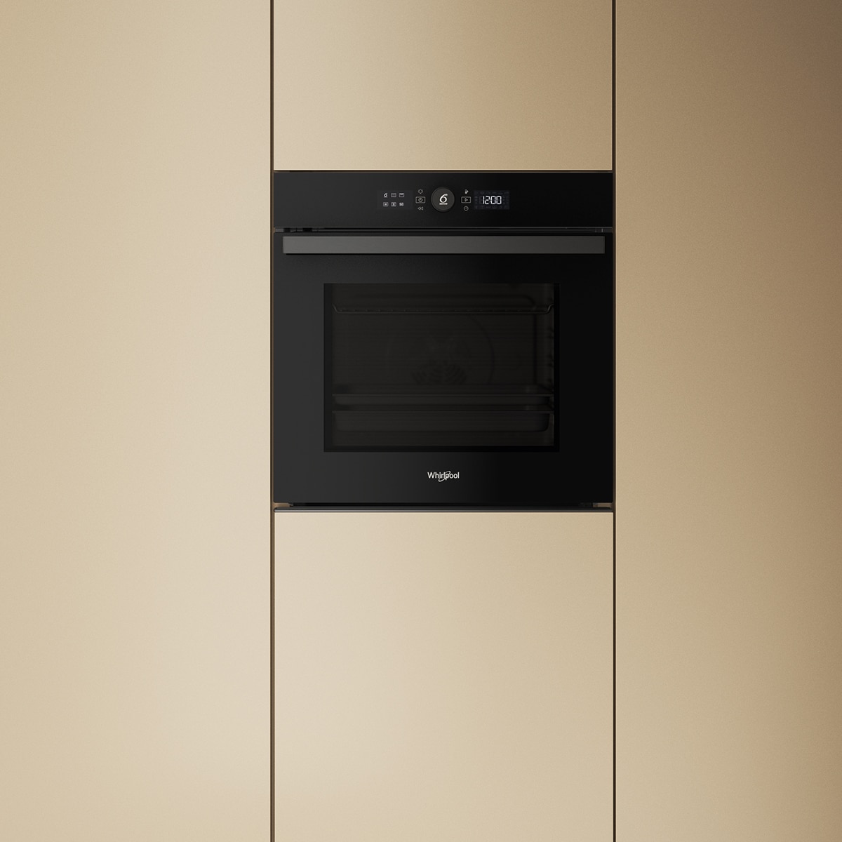Horno multifunción Whirlpool con 8 funciones -WOI4S8PM1SB Negros-7