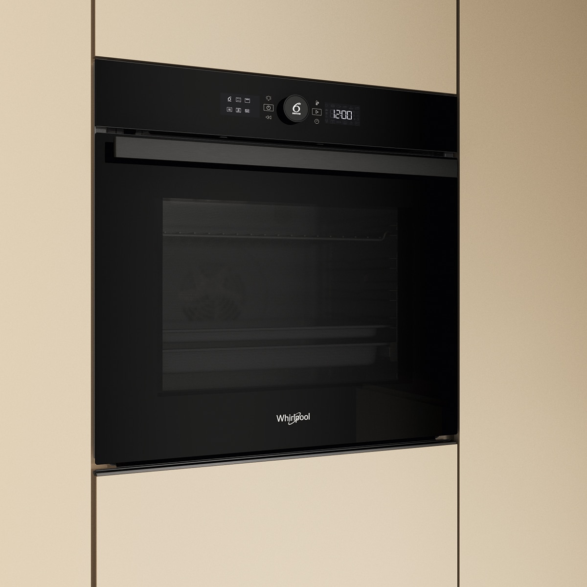Horno multifunción Whirlpool con 8 funciones -WOI4S8PM1SB Negros-8