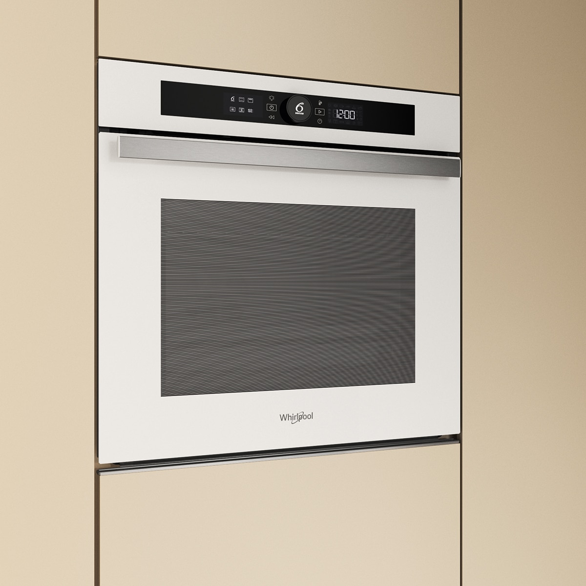 Horno multifunción Whirlpool con 8 funciones -WOI4S8PM1SWA Blancos-8