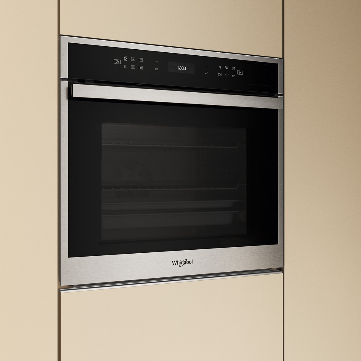 Horno multifunción Whirlpool con 8 funciones -WOI6A8PT1SXA Inox-8