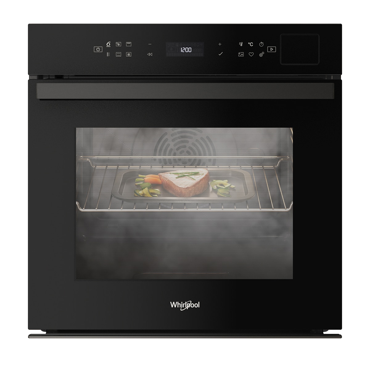 Horno multifunción Whirlpool con 8 funciones -WOI6A8FPT1SBA Negros-14