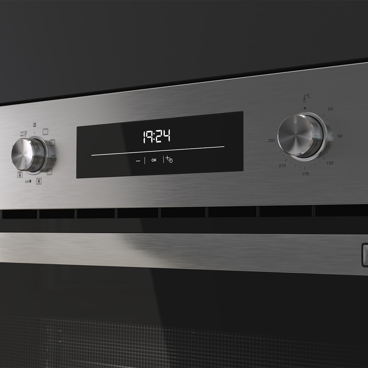 Horno multifunción Teka con 8 funciones y  sistema HydroClean-HSB 6360 Negro-4