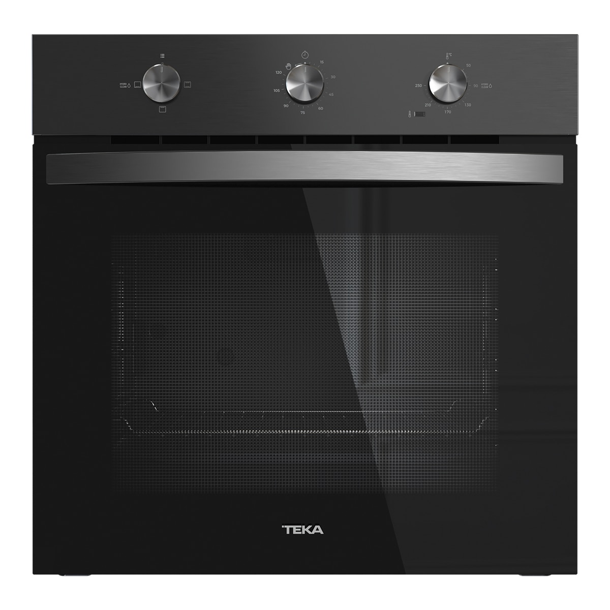 Imagen 0 de Horno convencional Teka con 3 funciones y sistema HydroClean y grill, color negro -HBB 5350