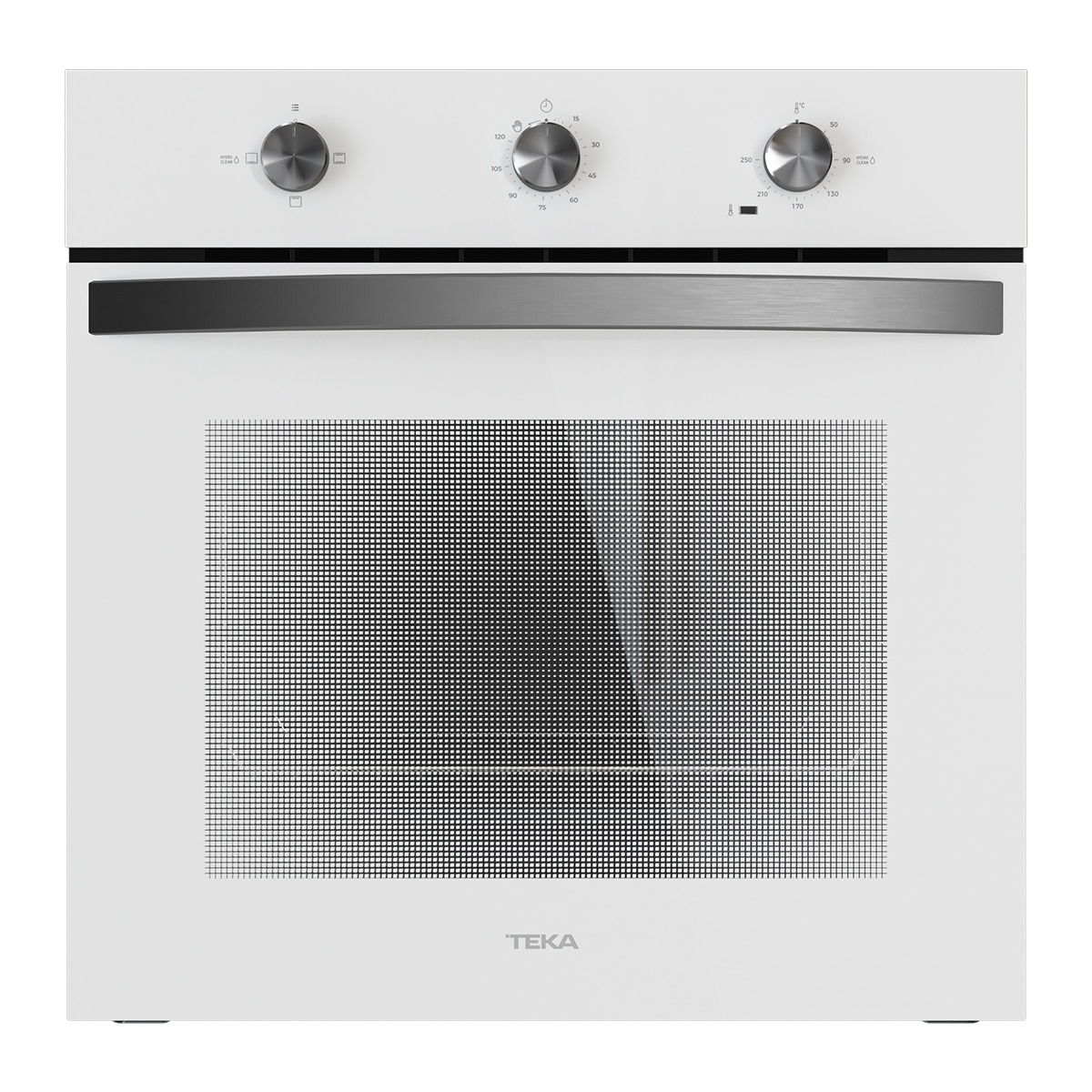 Imagen 0 de Horno convencional Teka con 3 funciones y sistema HydroClean y grill, color blanco -HBB 5350