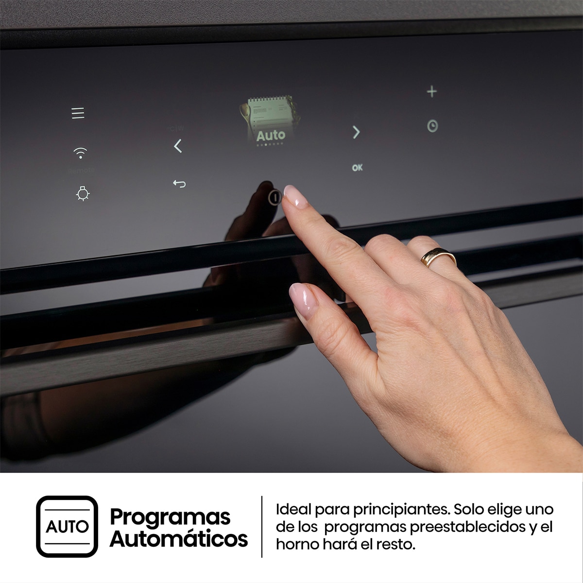Horno con función microondas y capacidad 50 litros - BIM406A8B Negro-8