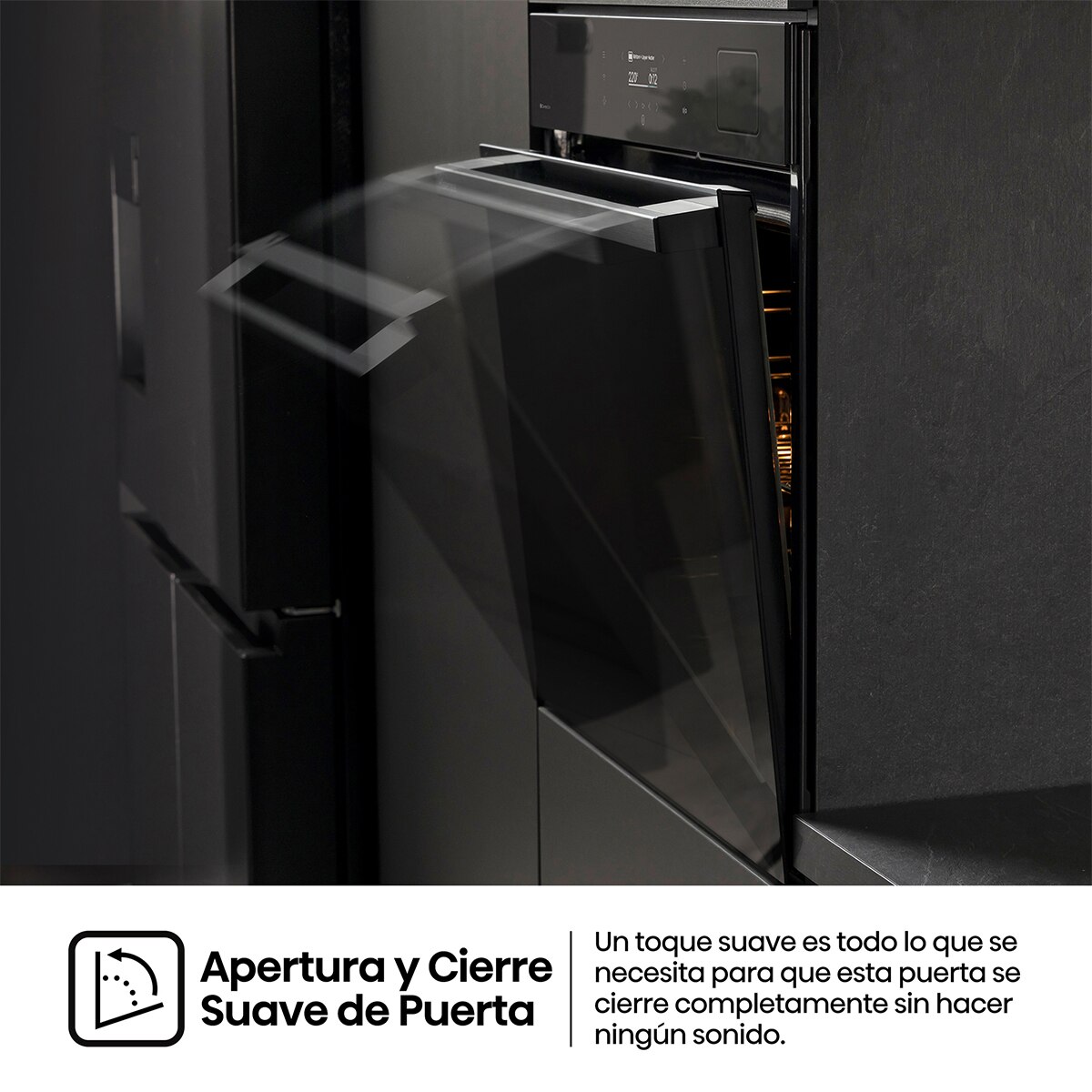 Horno multifunción Hisense pirolítico, 77 litros - BAS614P8B - Negro Negro-13