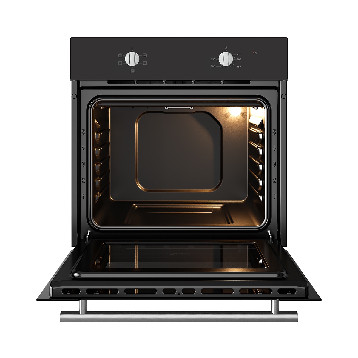 Horno convencional Midea 70 litros - MBO65M40M0-BK ST Negro-3
