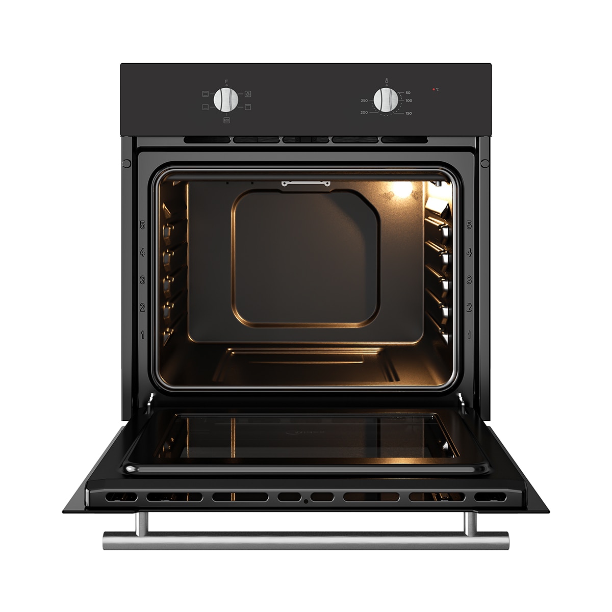 Horno convencional Midea 70 litros - MBO65M40M0-BK ST Negro-9