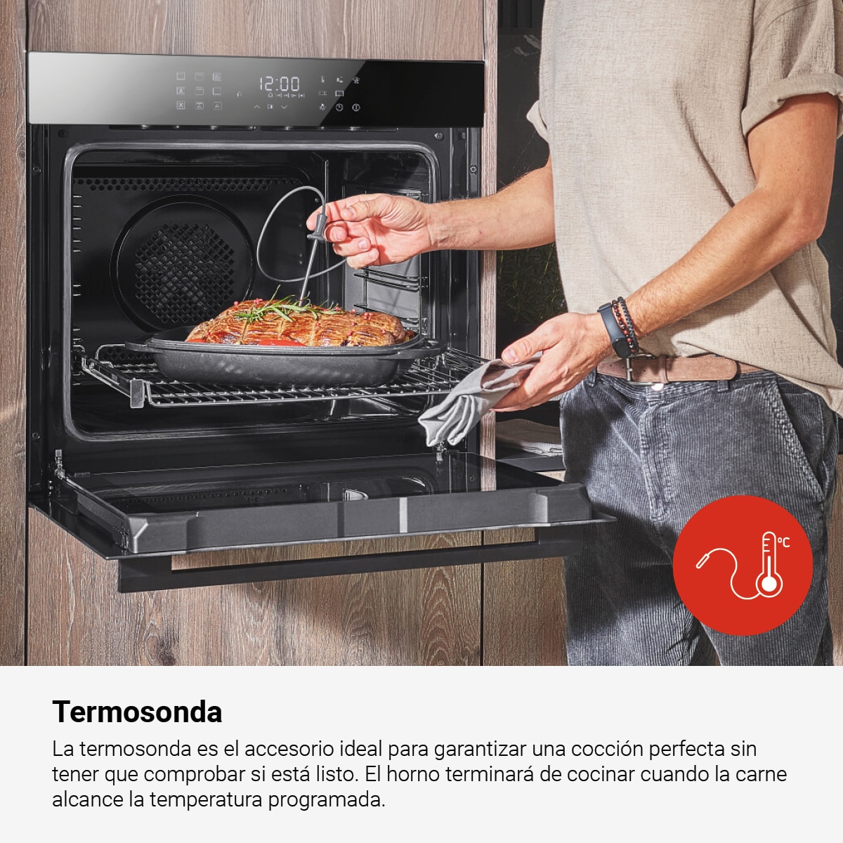 Horno multifunción Fagor con generación de vapor Master - 9H-893TEN Negro-8