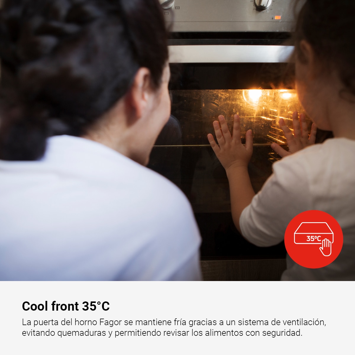 Horno multifunción Fagor pirolítico Comfort - 9H-755AN Negro-8