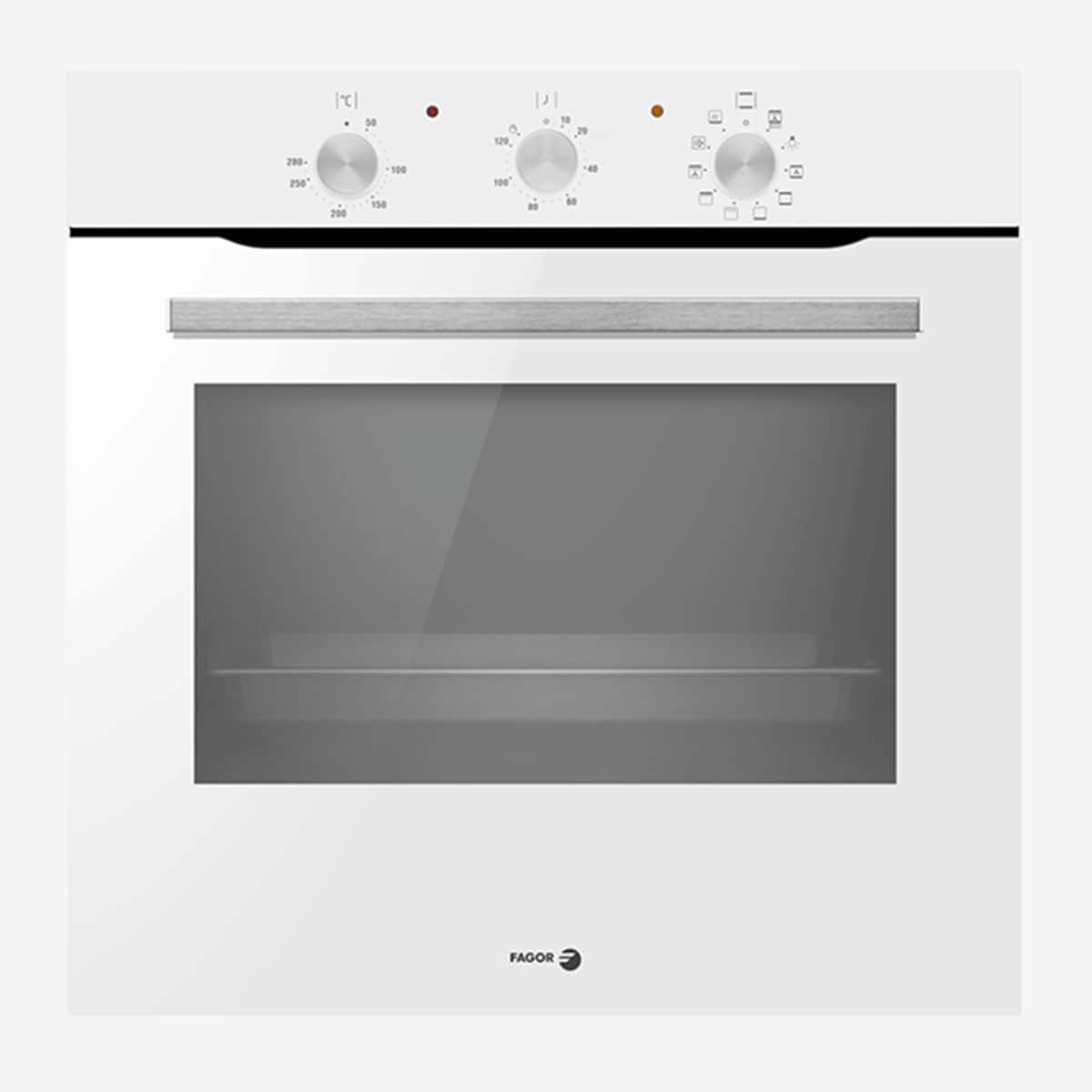 Horno multifunción Fagor de 77 litros Classic - 9H-115BB Blanco-1
