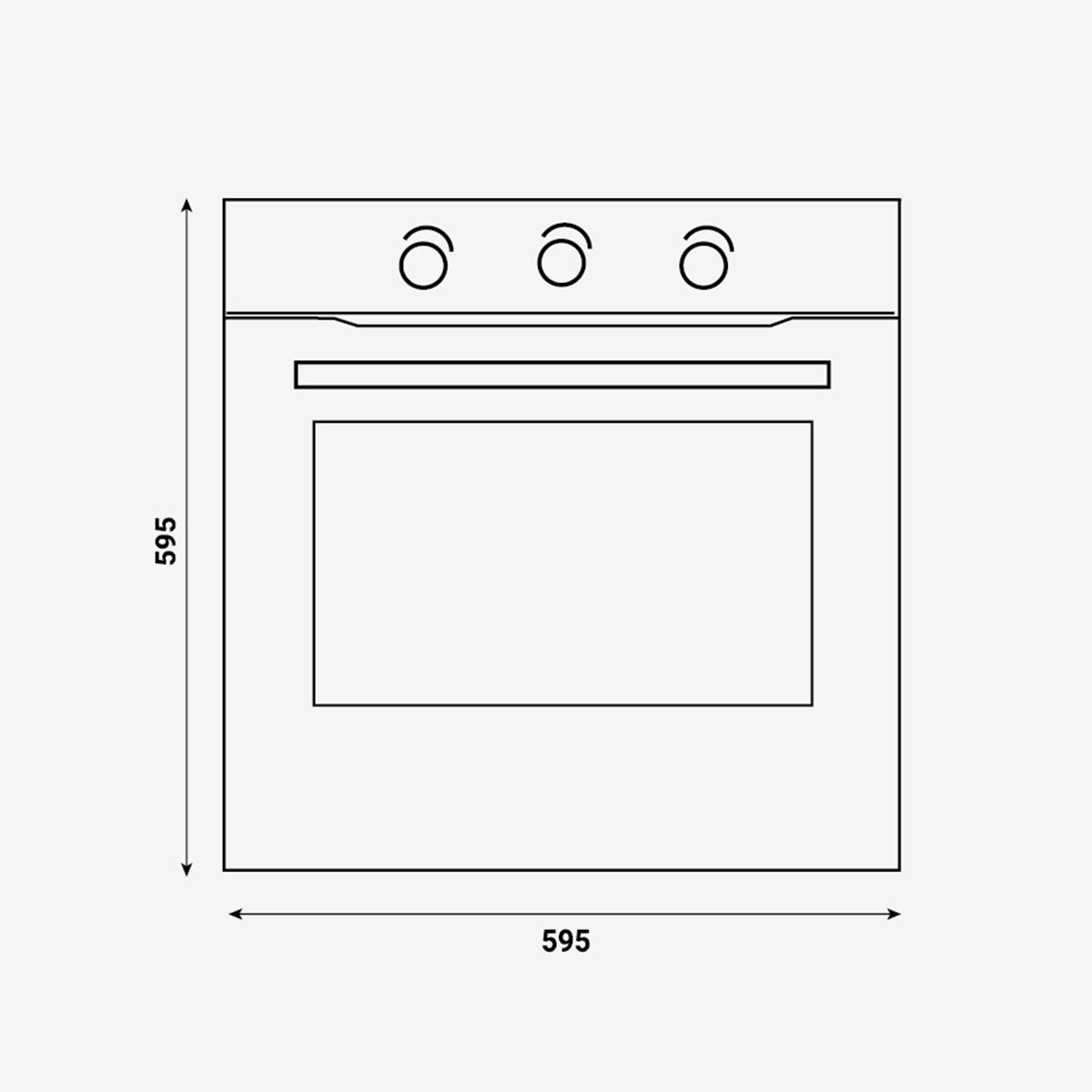 Horno multifunción Fagor de 77 litros Classic - 9H-115BB Blanco-2