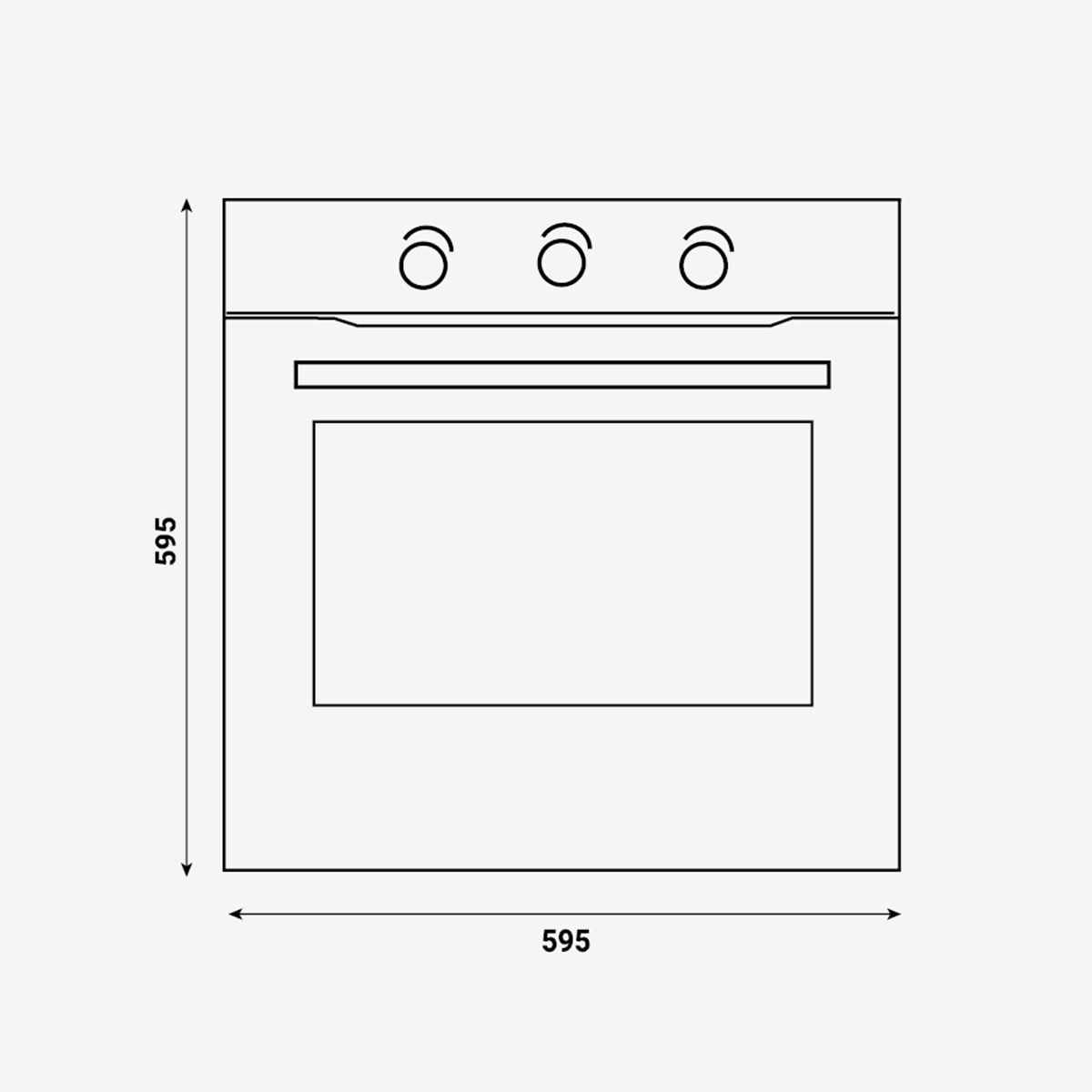 Horno multifunción Fagor de 77 litros Classic - 9H-115BB Blanco-2