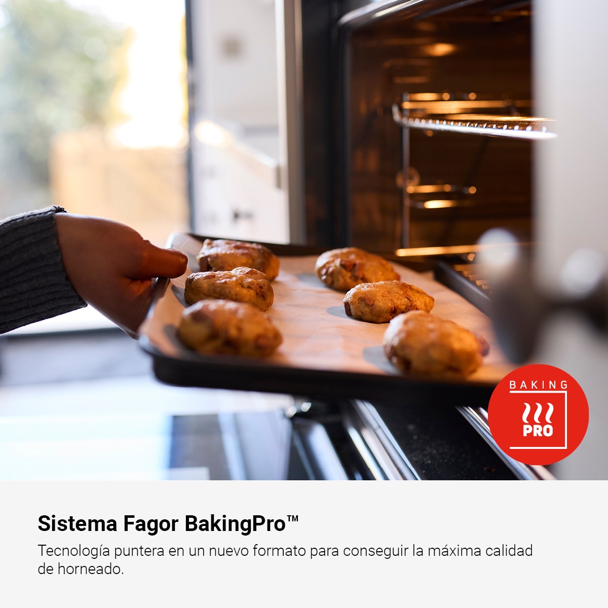 Horno multifunción Fagor de 77 litros Classic - 9H-115BB Blanco-3