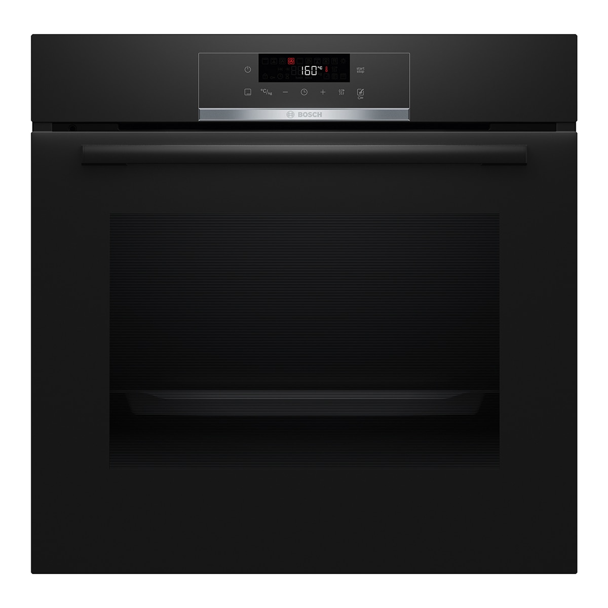Imagem 0 de Forno Multifunções Bosch Série 4 HBA572EB3 Função AirFry, Pirolítico e de 71 Litros - Preto