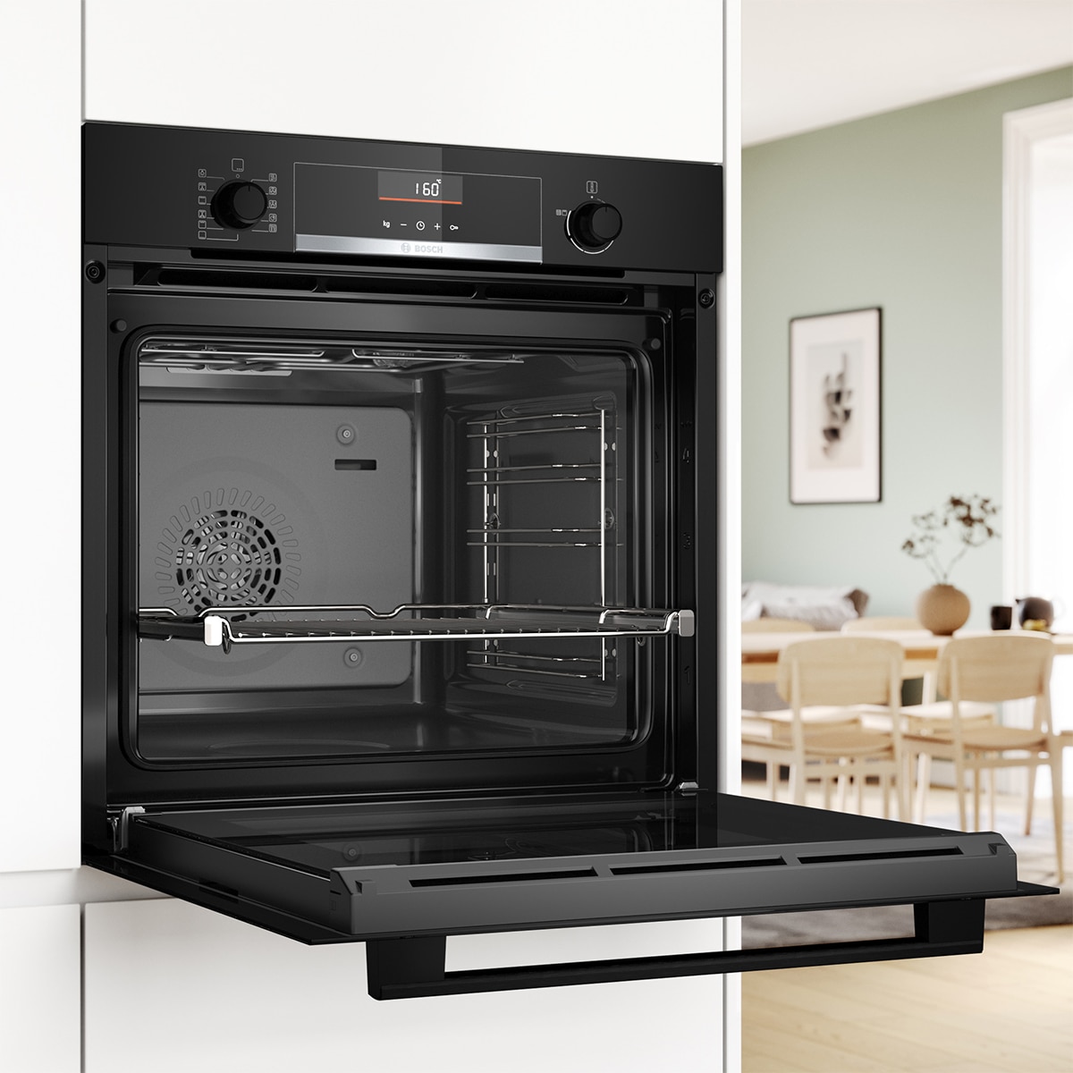 Thumbnail 3 de Bosch HBG536EB4 horno AirFry 10 programas