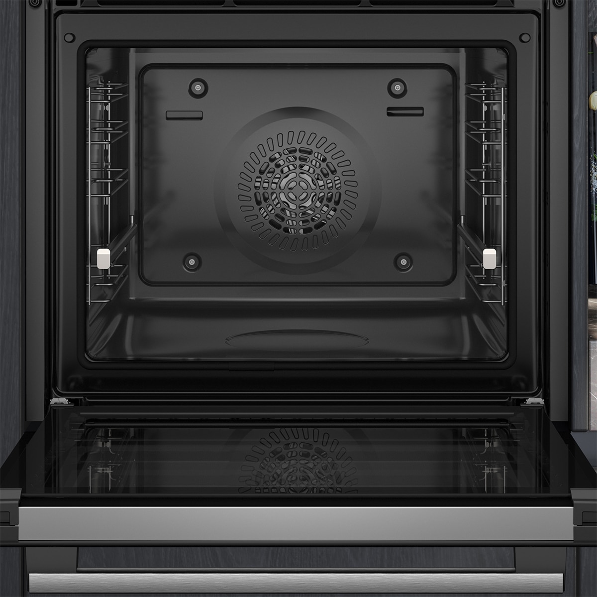 Horno multifunción Siemens iQ300, pirolítico - HB574AER4 Acero Inox-2