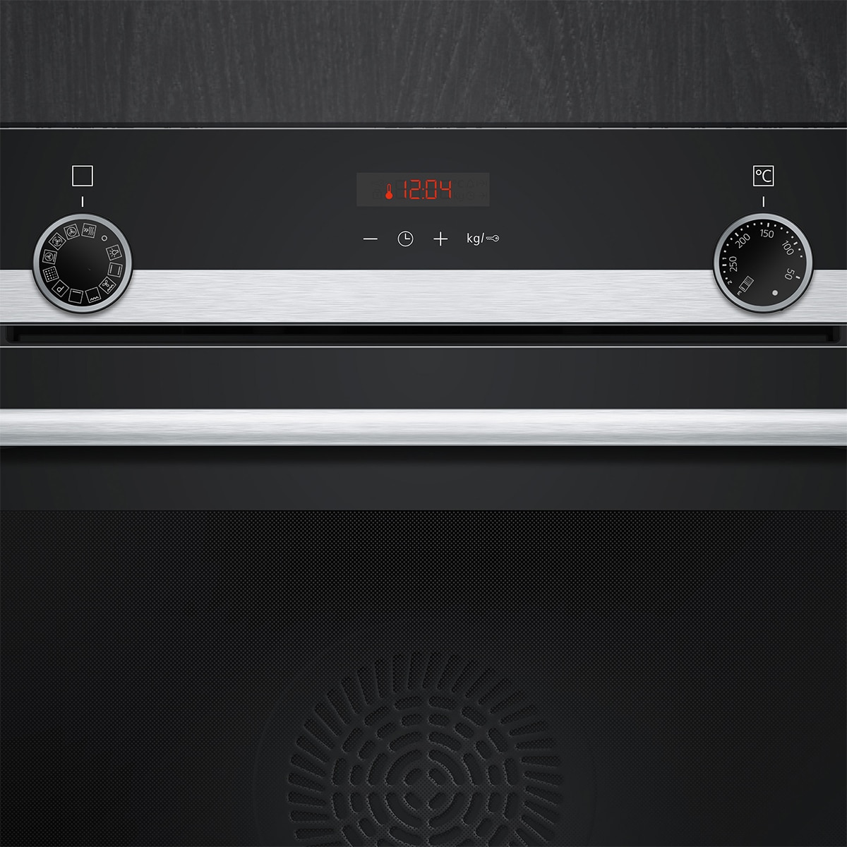 Horno multifunción Siemens iQ300, pirolítico - HB574AER4 Acero Inox-6