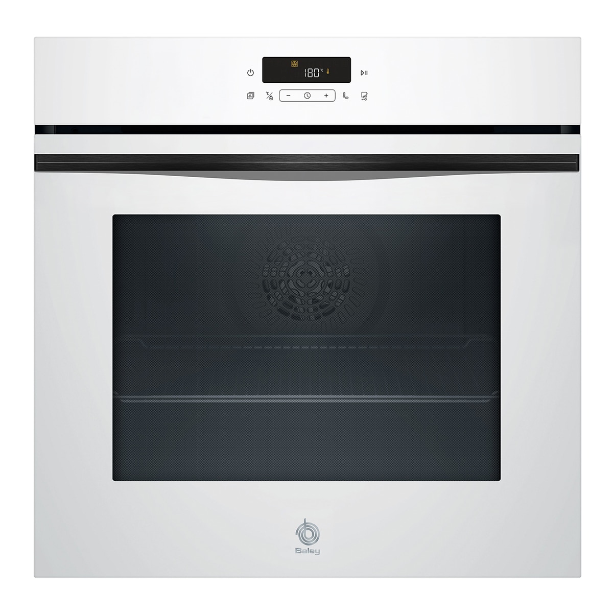 Balay – Horno con vapor pirolítico Balay, 60 cm, Serie Cristal, Blanco – 3HD5829B3.