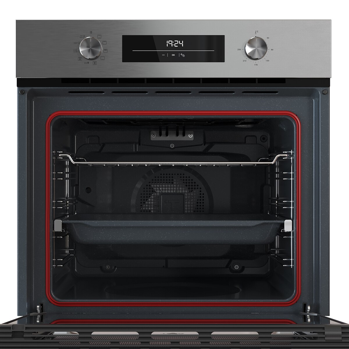 Horno Multifunción Teka con 8 funciones de cocinado - HSB 6350 SS Negro-3