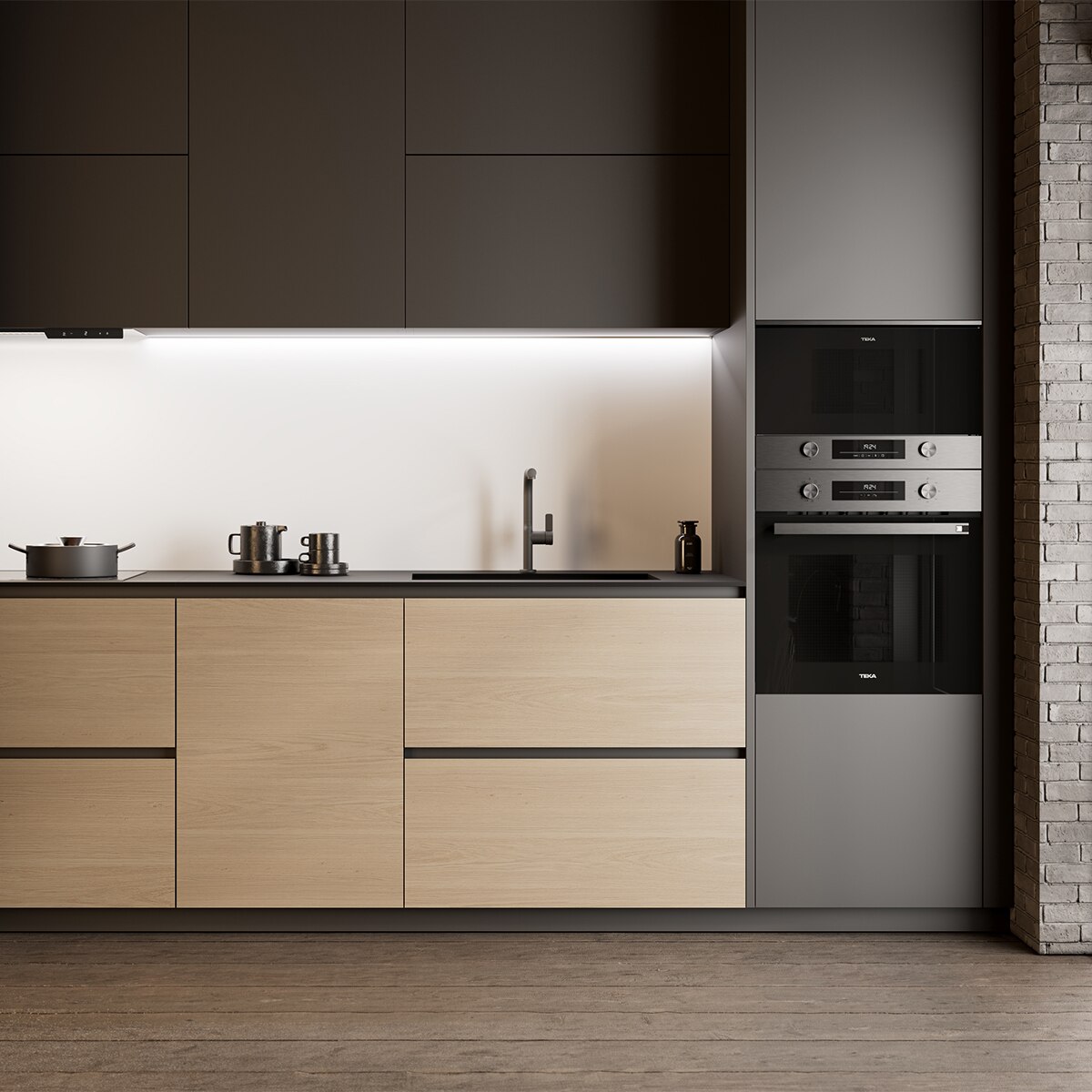 Horno Multifunción Teka con 8 funciones de cocinado - HSB 6350 SS Negro-12
