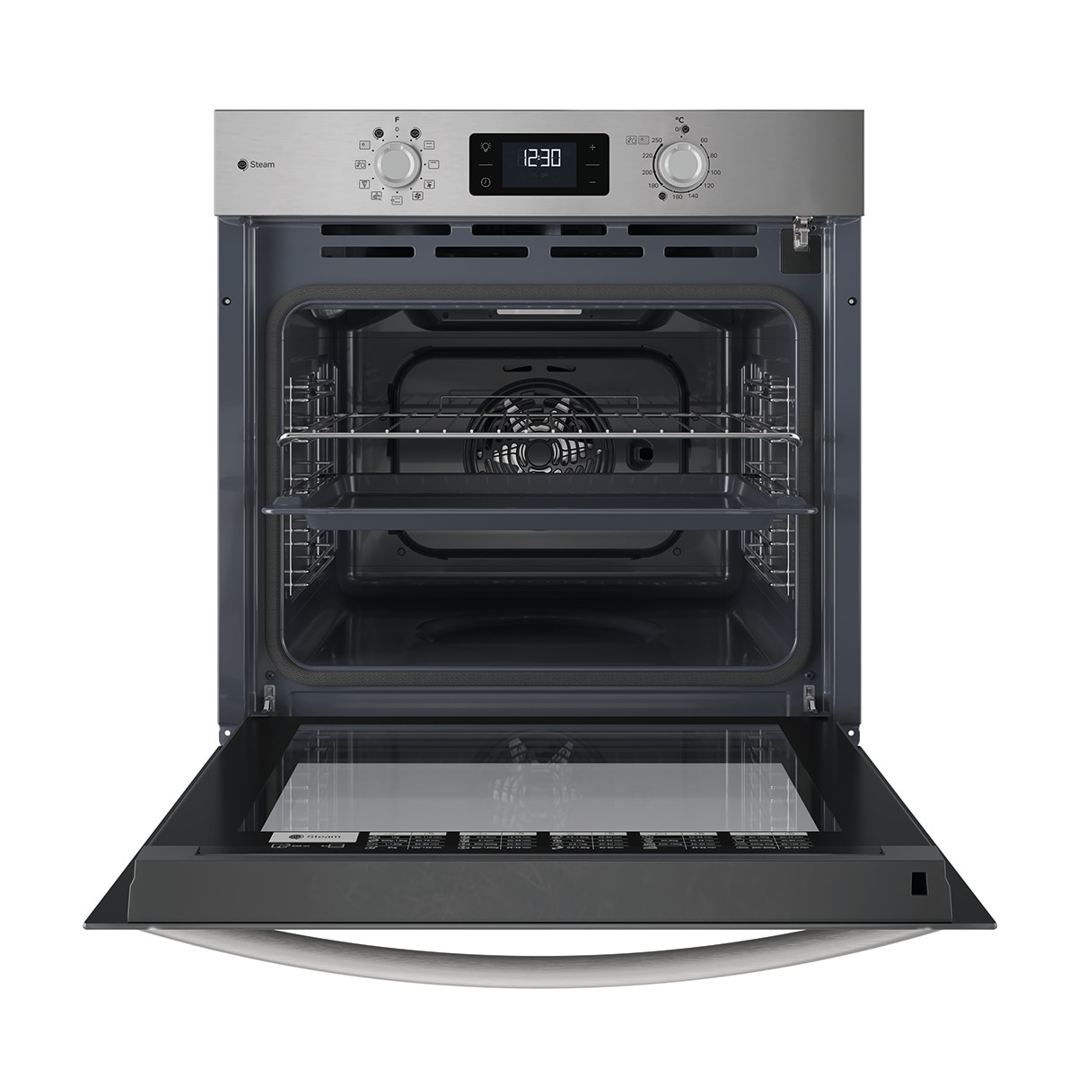 Horno multifunción Indesit pirolítico e hidrolitico - IO 278PS X Inox-4
