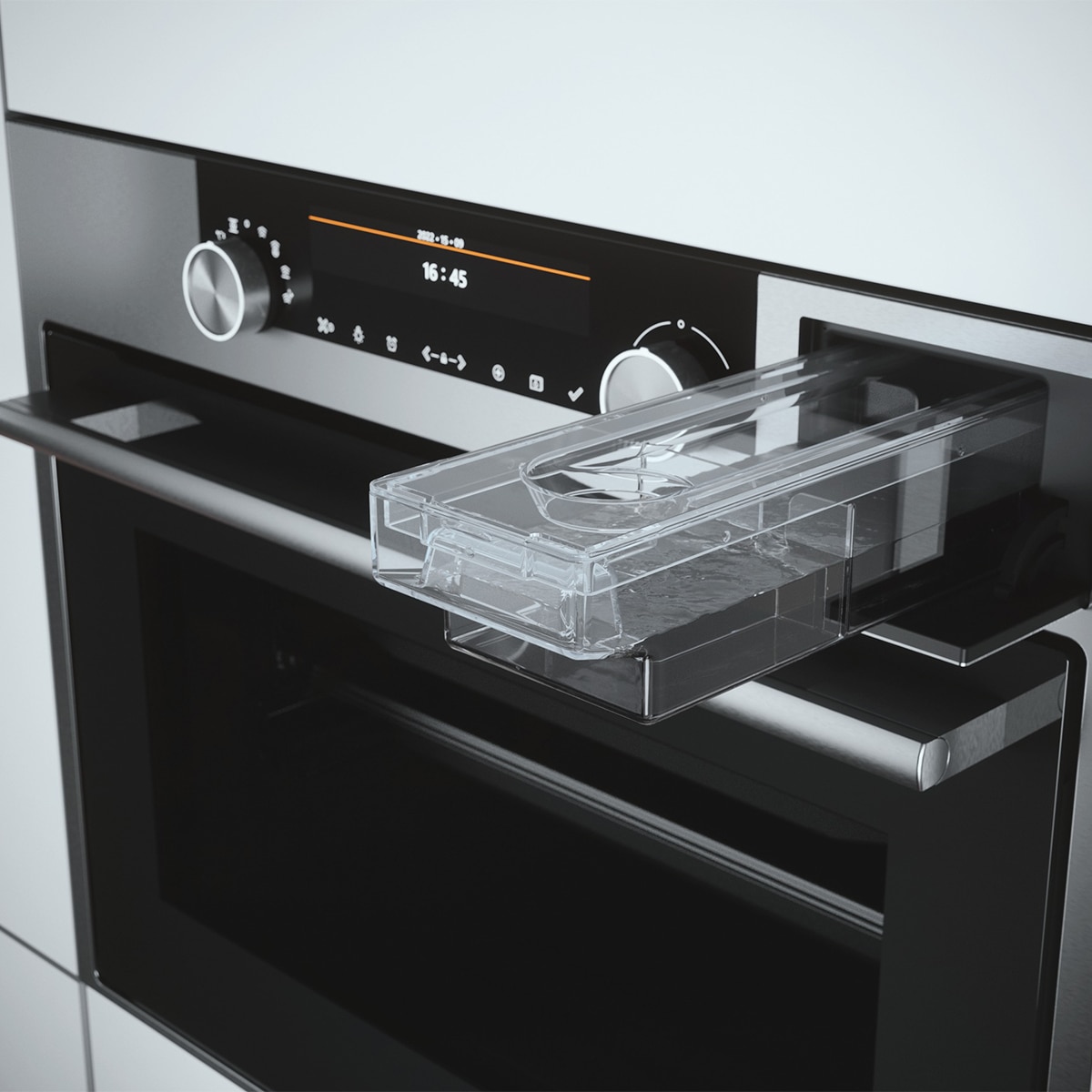Horno combinado vapor ASKO Sistema Pure Steam™ - OCS8487S Acero Inox-6