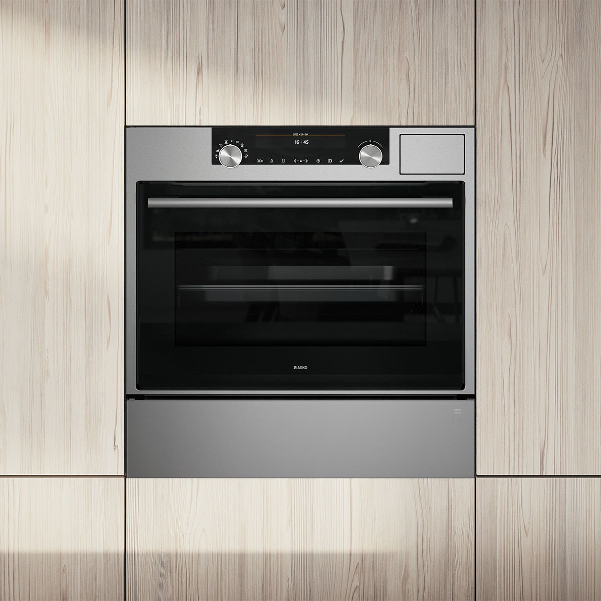 Horno combinado vapor ASKO Sistema Pure Steam™ - OCS8487S Acero Inox-9