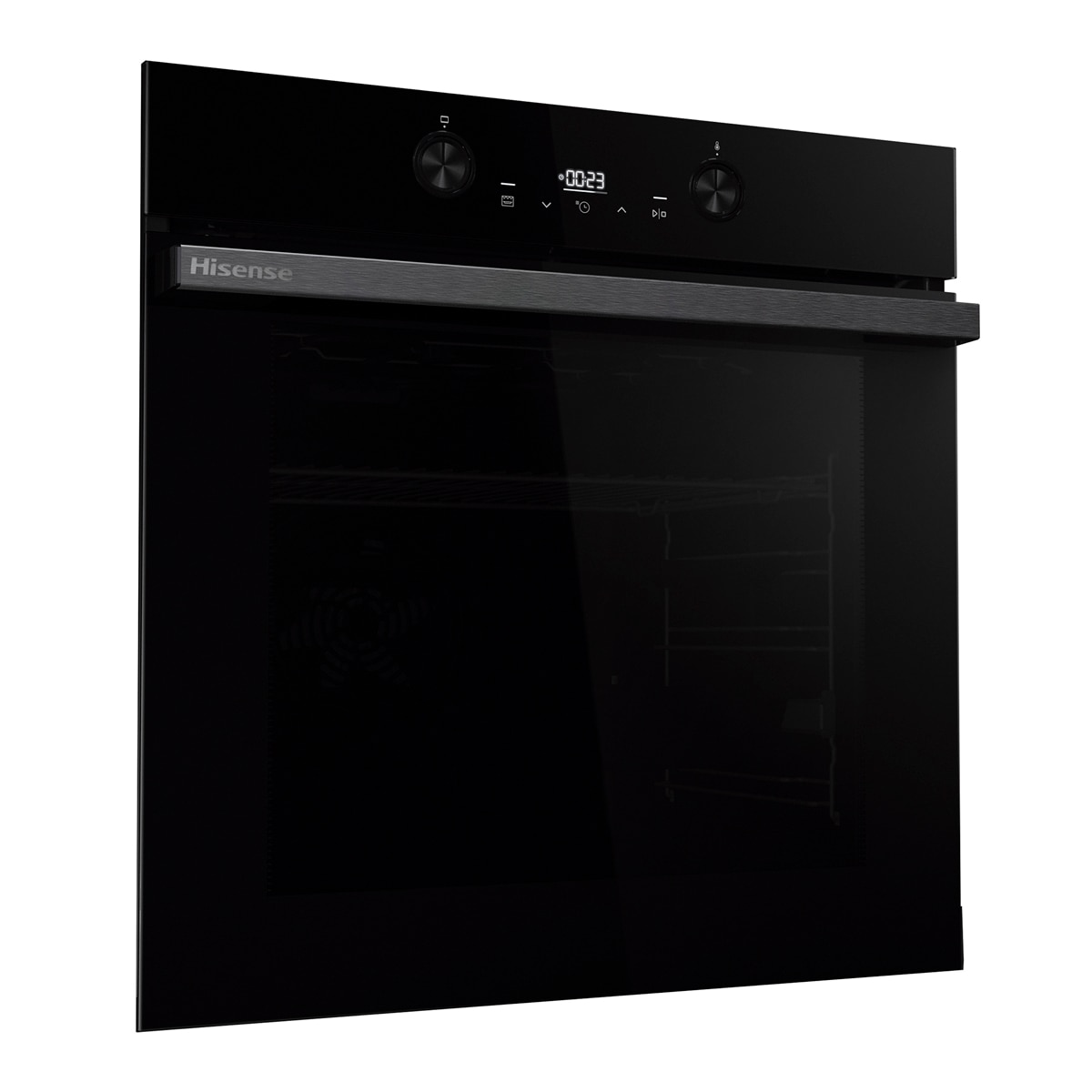 Horno multifunción pirolítico Hisense con función Air Fry - BI64223EPBG - Cristal negro Cristal negro-14