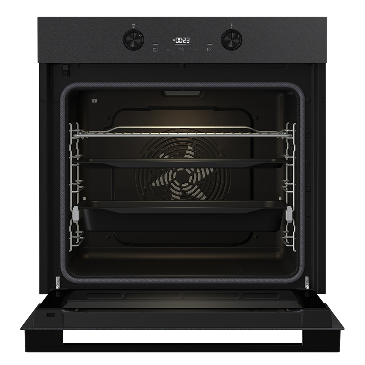 Horno multifunción Hisense pirolítico con función Air Fry - BI64223EPMB - Negro mate Negro mate-14