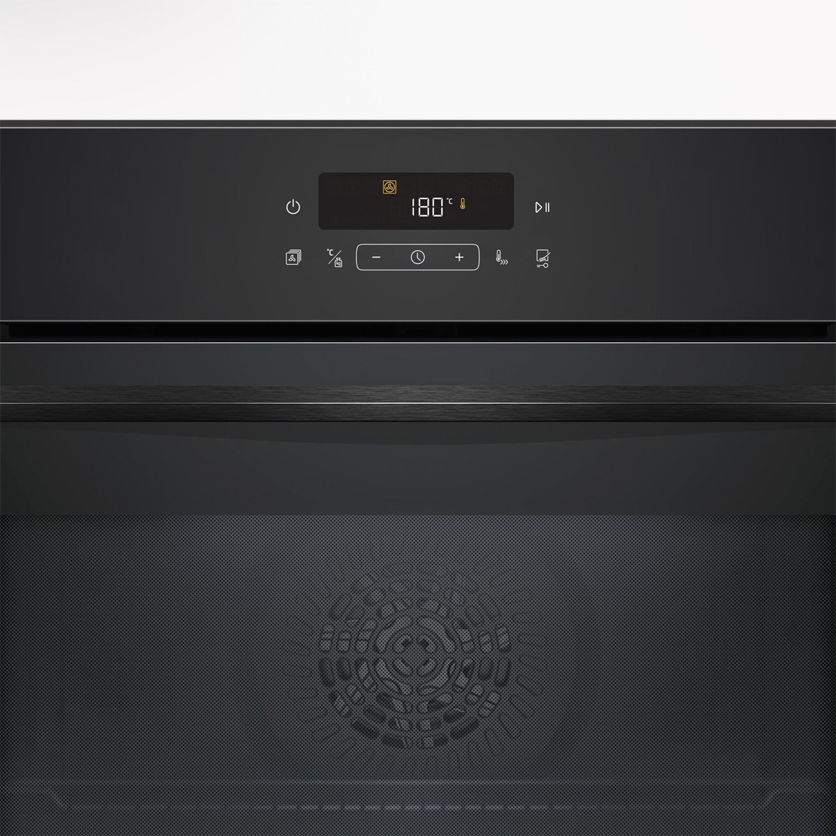 Horno pirolítico, Balay, autochef, cristal negro - 3HB5821N3 Negro-2