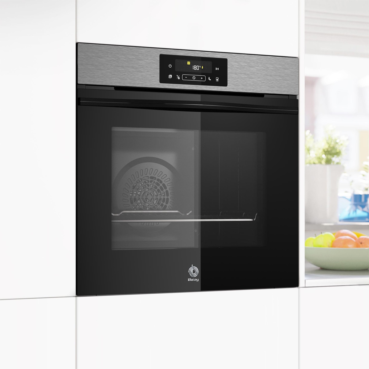 Horno con vapor pirolítico, Balay, función freidora de aire, acero inoxidable - 3HD4821X3 - Acero Inox Acero Inox-5