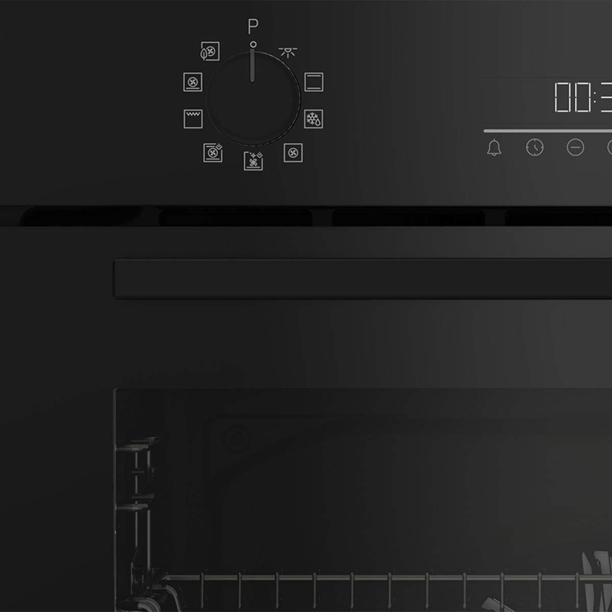 Horno multifunción Beko con 6 funciones y limpieza vapor - BCBIM17300KSB - Negro Negro-6
