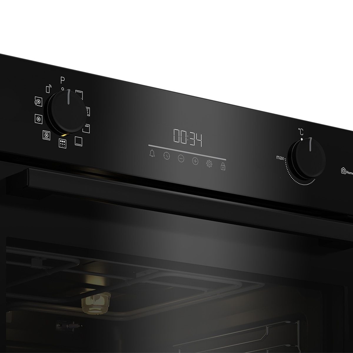 Horno multifunción Beko con 9 funciones y pirólisis -BCBIM17300KSBMPBC Negro-3