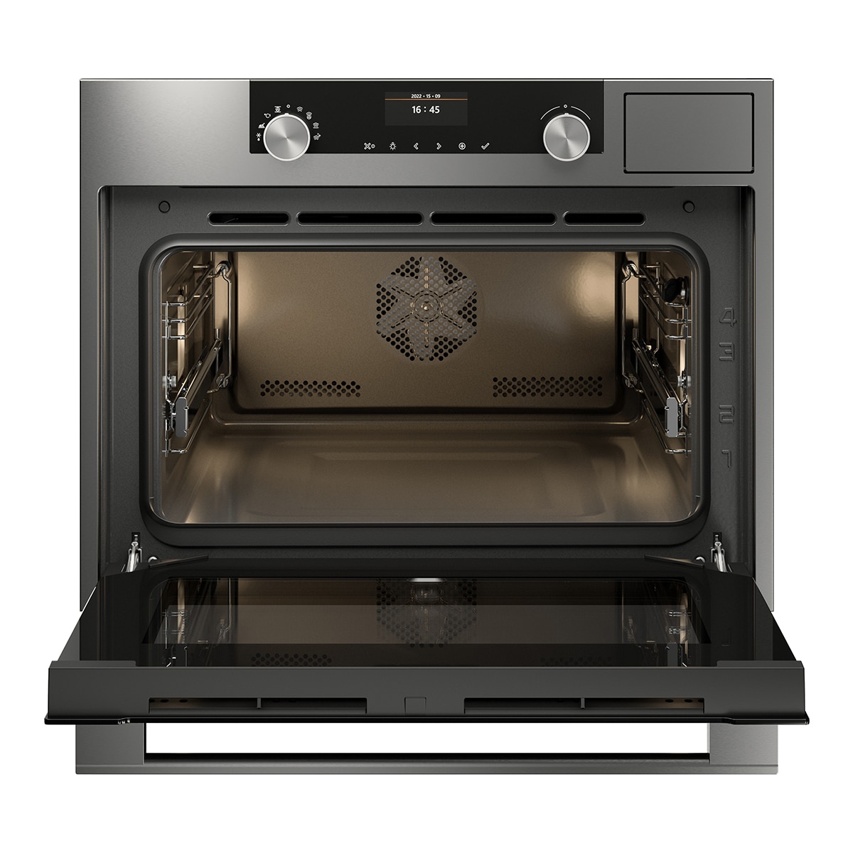 Horno multifunción Asko, función vapor - OCS8464S Acero Inox-3