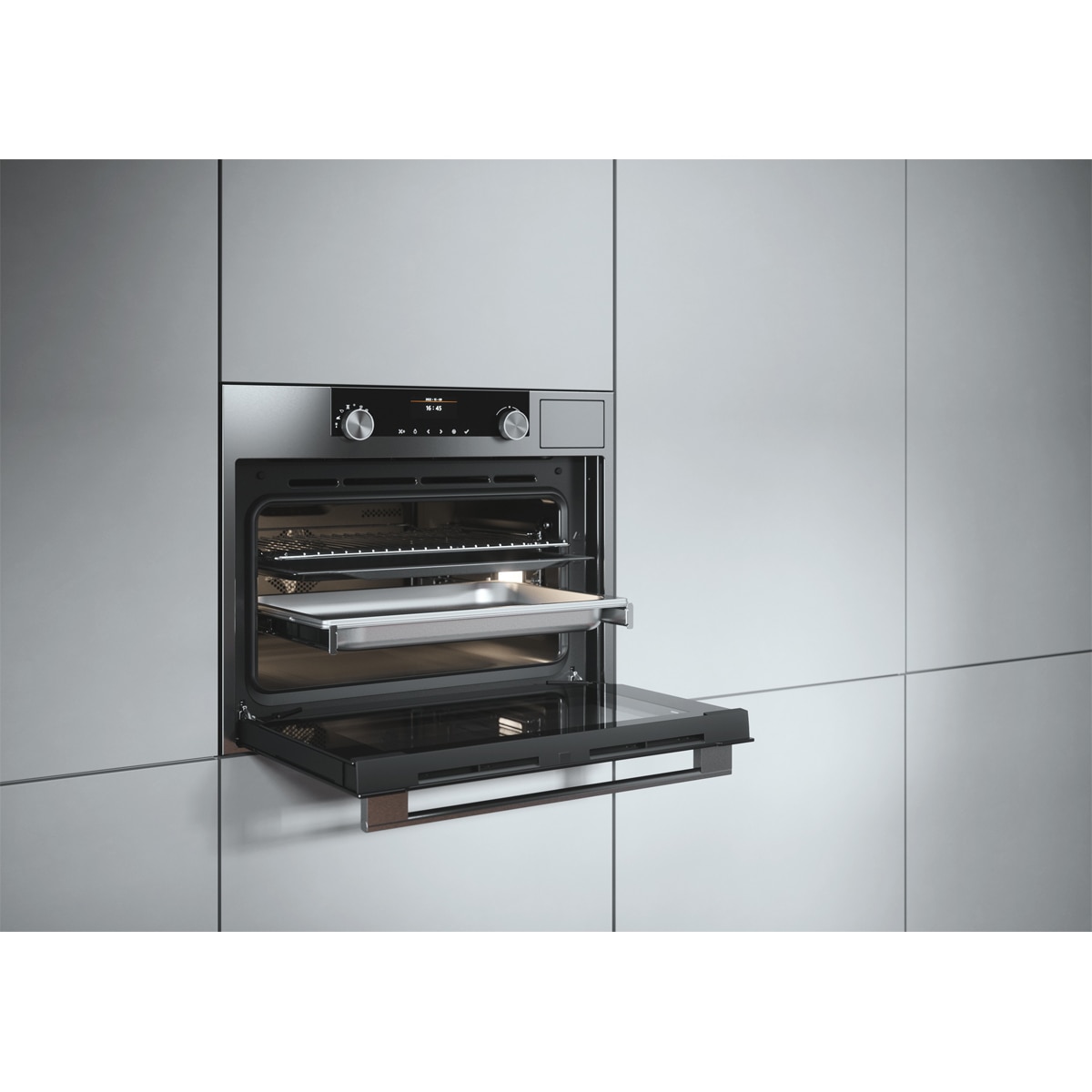 Horno multifunción Asko, función vapor - OCS8464S Acero Inox-4