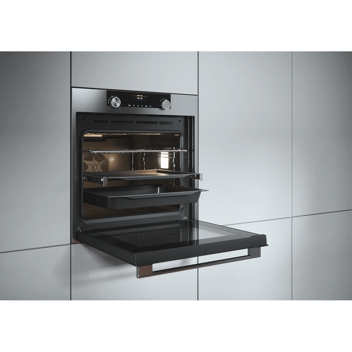 Horno Multifunción Asko con sonda térmica -OT8664S Acero Inox-4