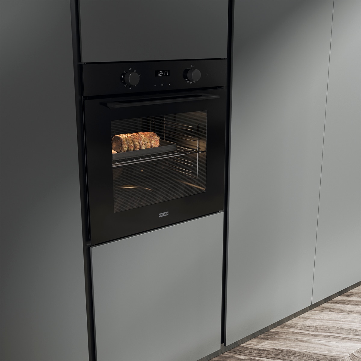 Horno multifunción Franke limpieza hidrolítica - 1160718940 - Negro Negro-3