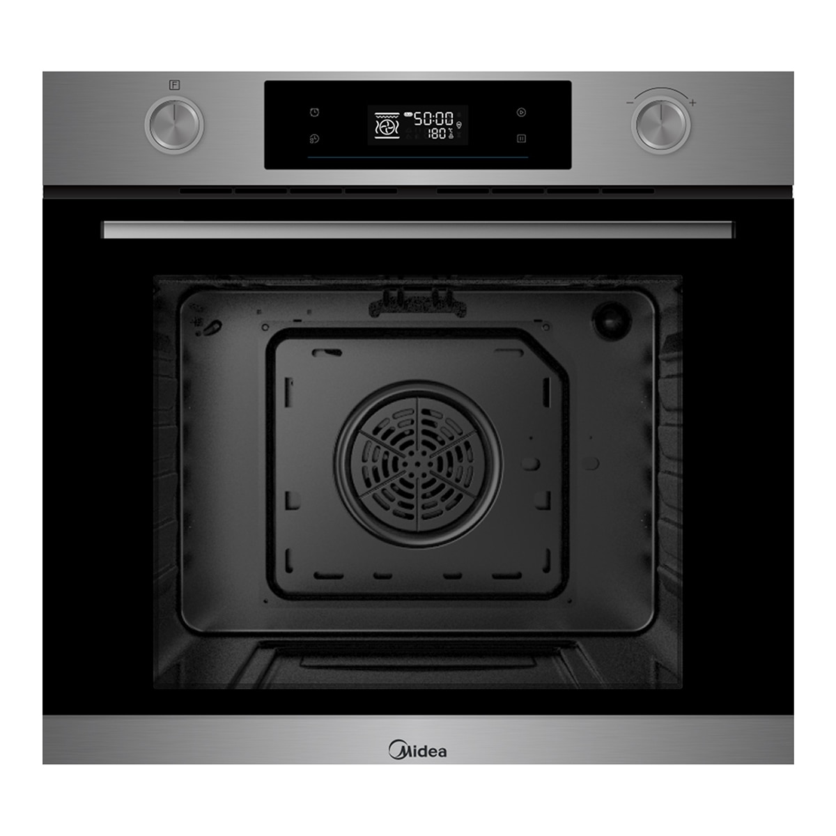 Midea - Horno multifunción Midea pirolítico 70 litros -MBOG2-E6P90(SS).