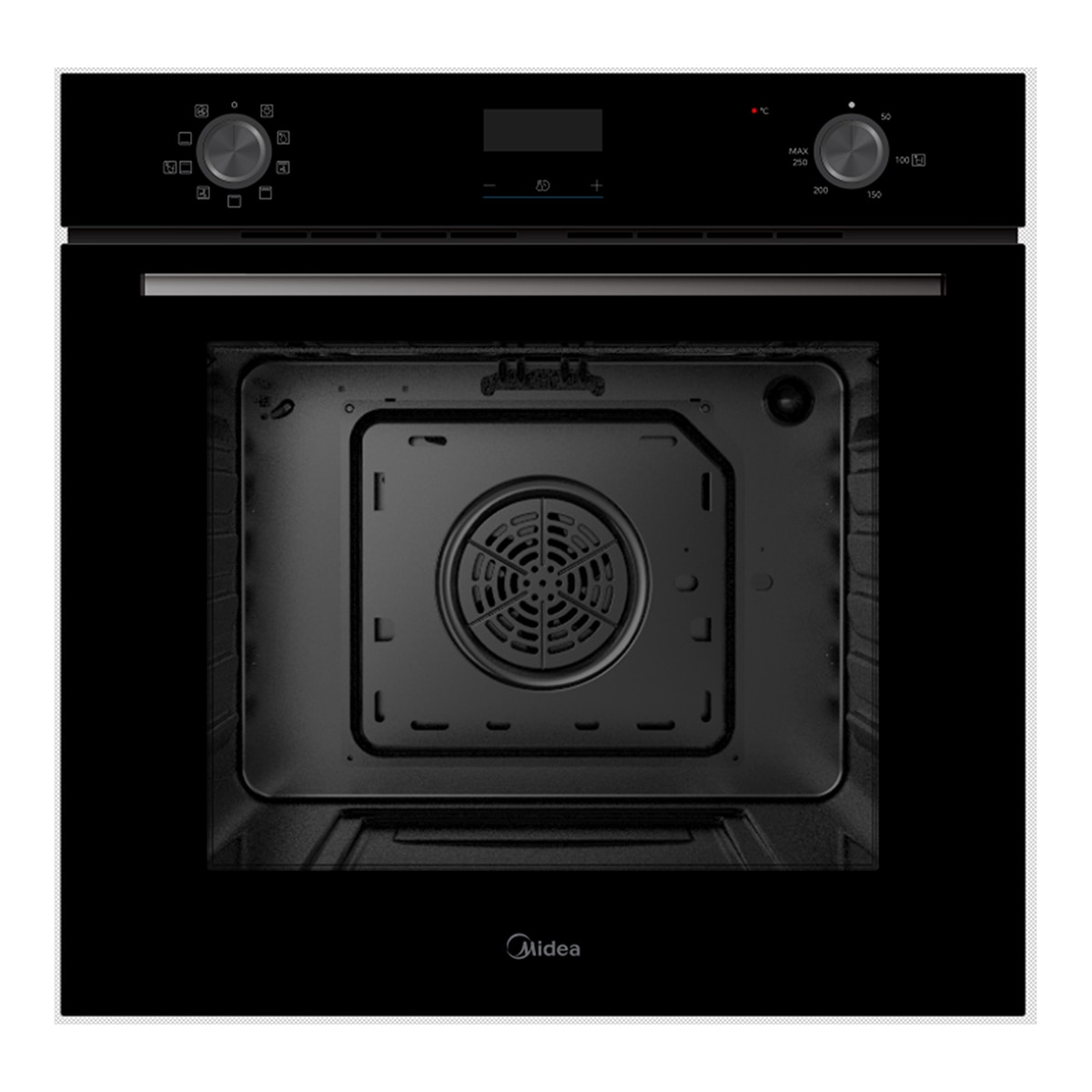 Midea - Horno multifunción Midea hidrolítico 70 litros - MBOG2-D2M90(BK).