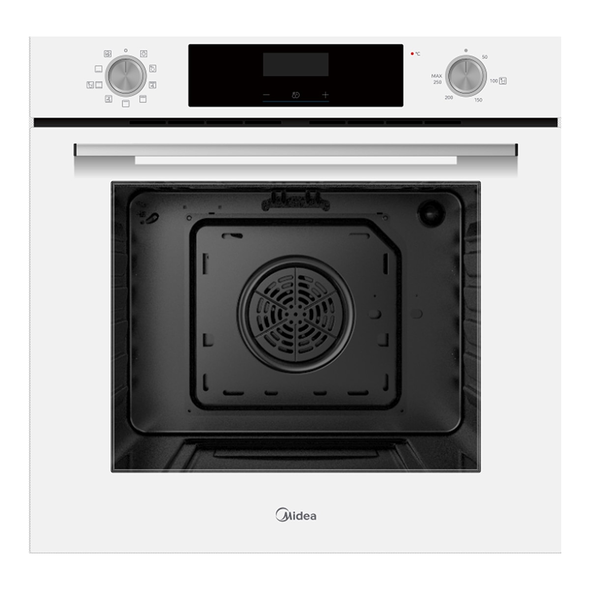 Midea - Horno multifunción Midea hidrolítico 70 litros - MBOG2-D2M90(WH).