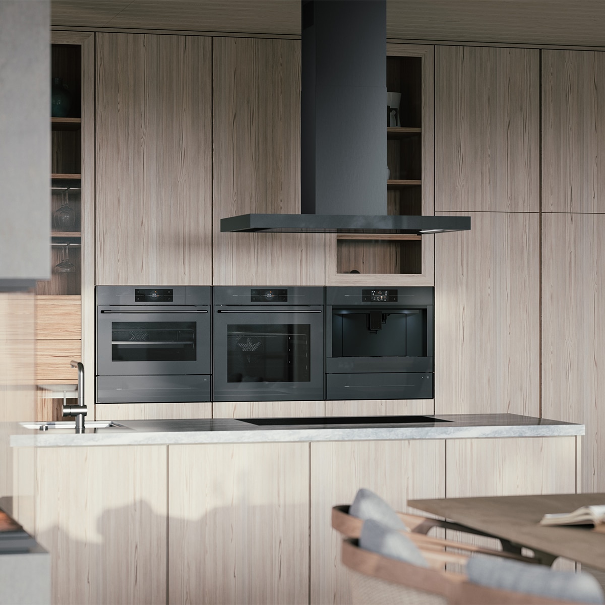 Horno multifunción, vapor Asko Sistema Pure Steam™ 45 cm - OCS8478GG - Gris perla Gris perla-8