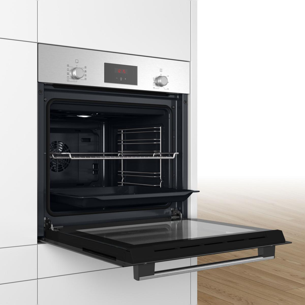 Horno multifunción Bosch, Serie 2, 3D Hotair - HBF114BS1 - Negros Negros-3