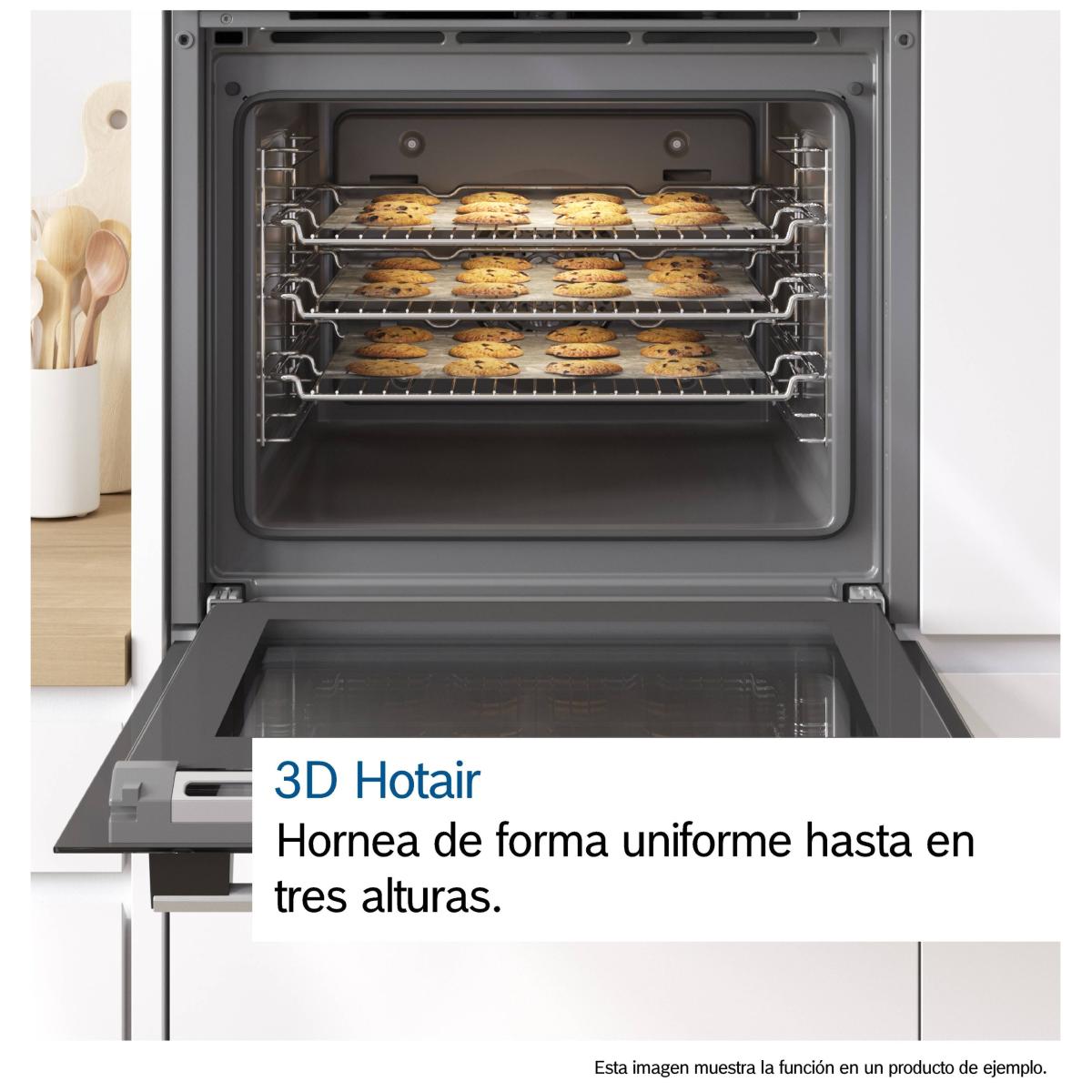 Horno multifunción Bosch, Serie 2, 3D Hotair - HBF114BS1 - Negros Negros-6