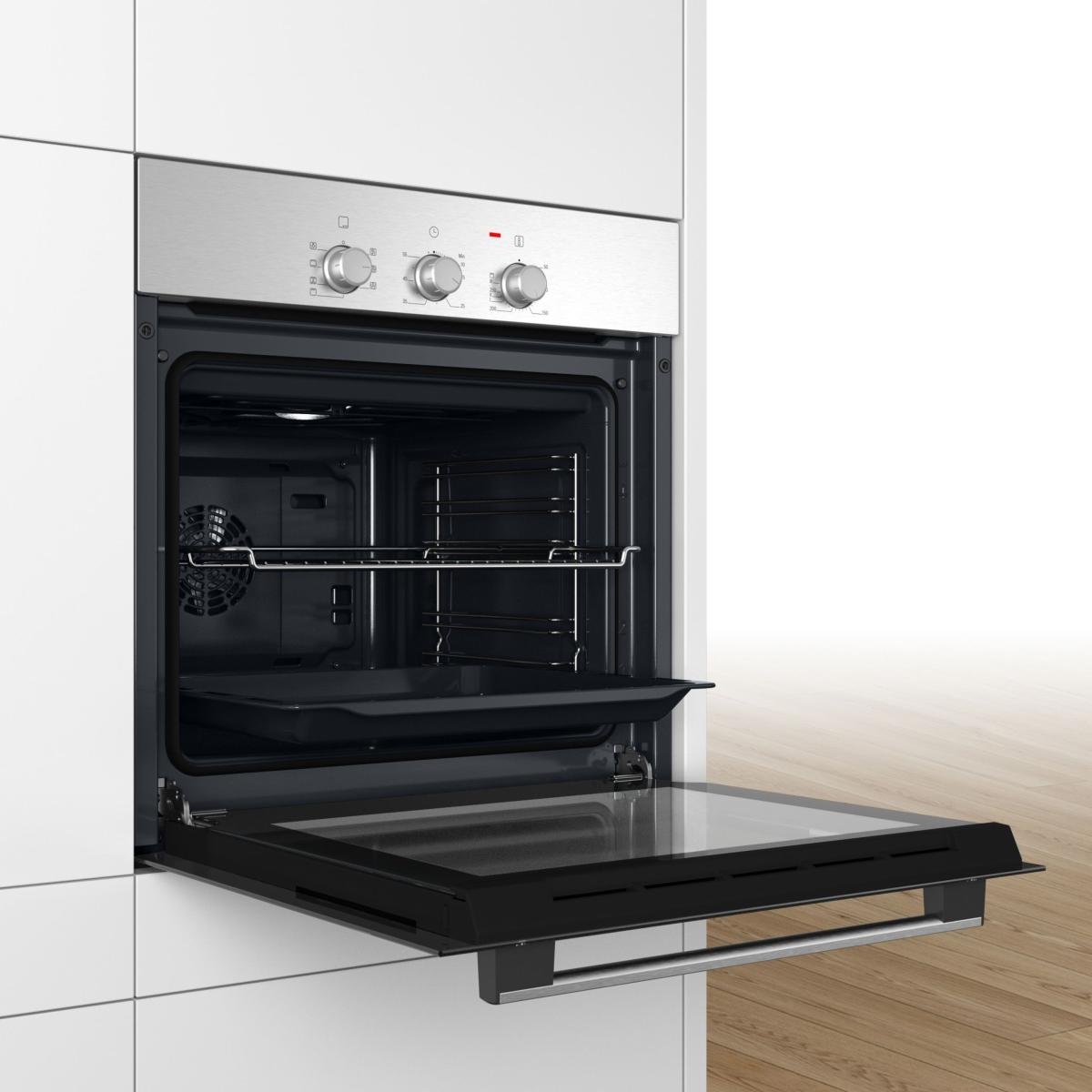 Horno multifunción Bosch, Serie 2, 3D Hotair - HBF011BR0 - Negros Negros-3