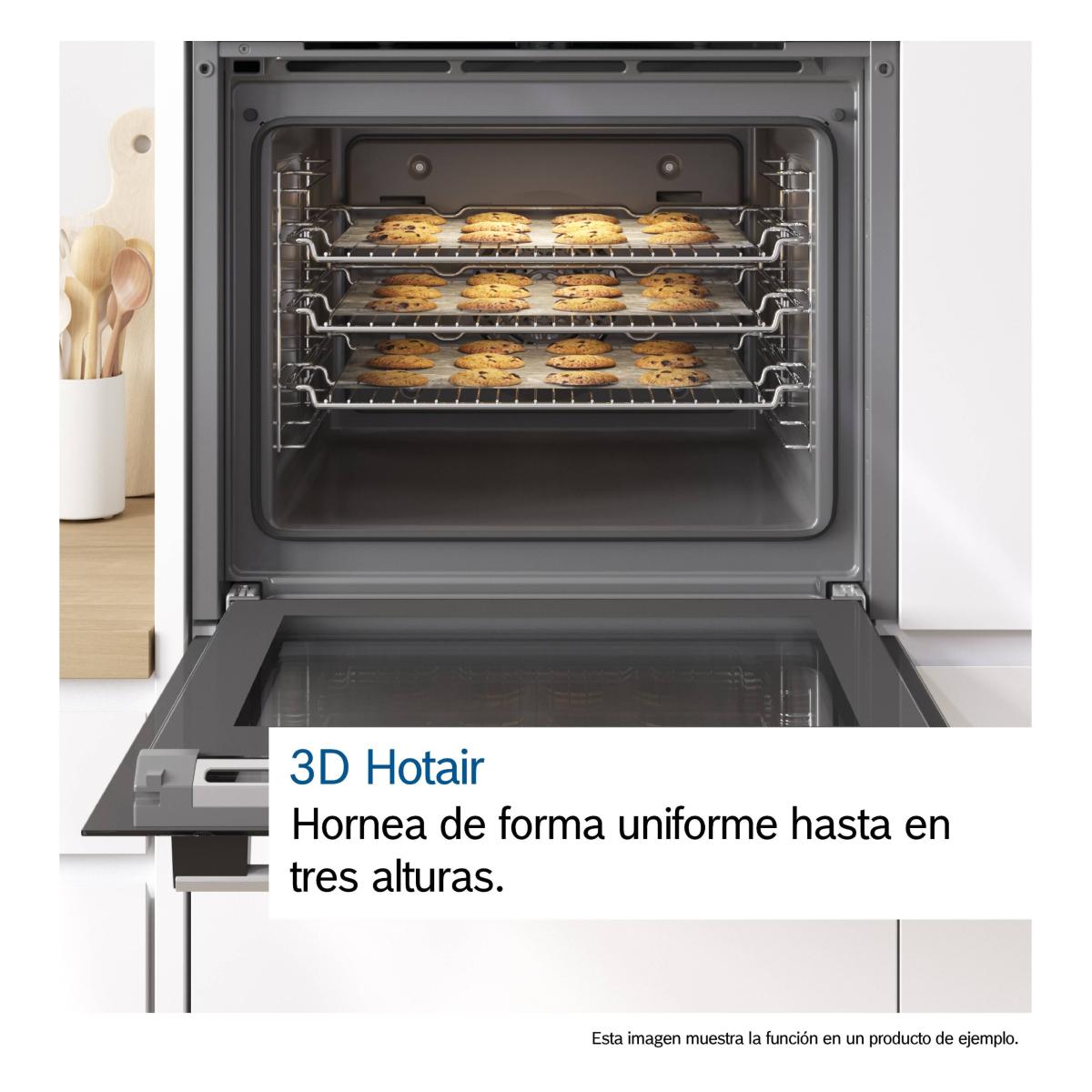 Horno multifunción Bosch, Serie 2, 3D Hotair - HBF011BR0 - Negros Negros-5