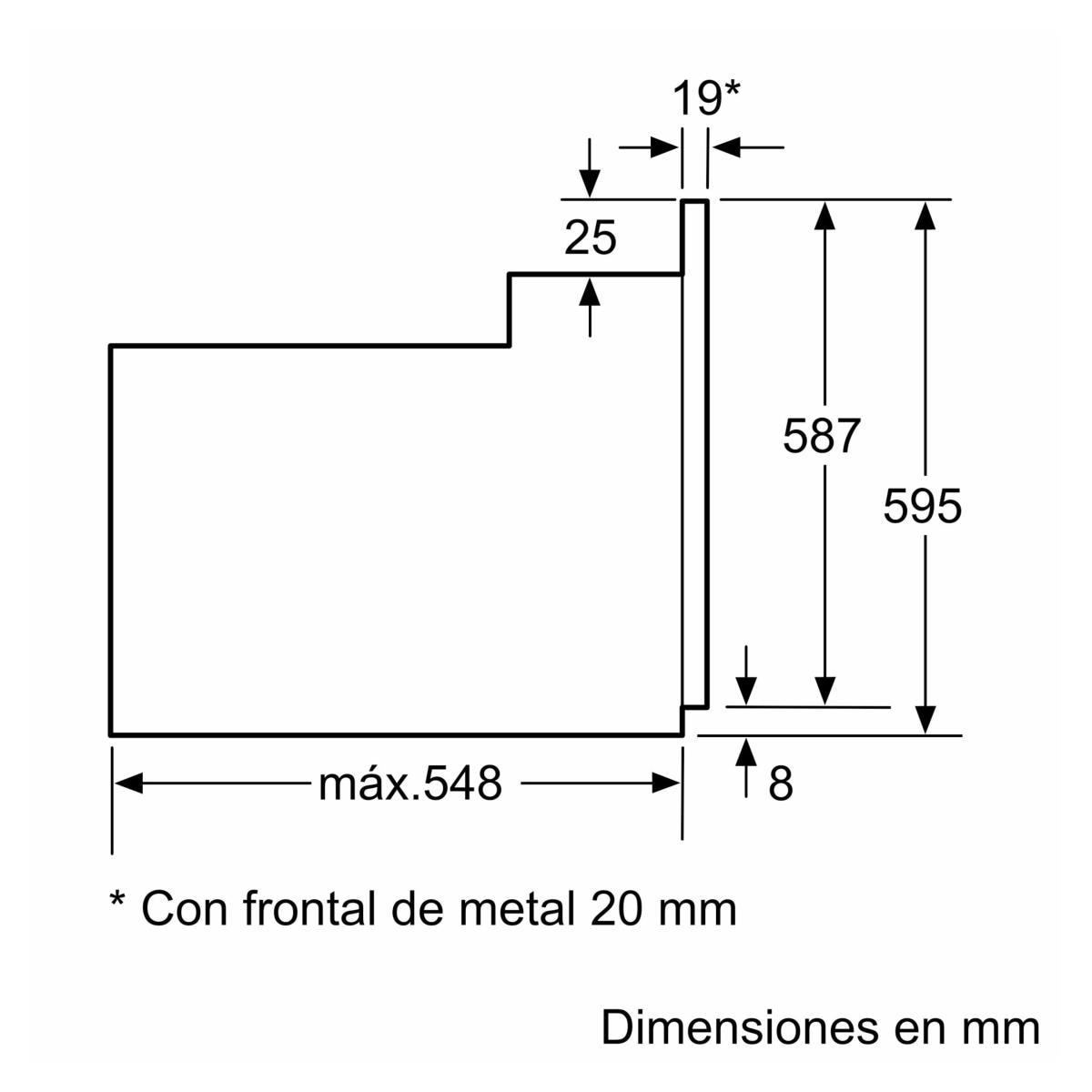 Horno multifunción Bosch, Serie 2, 3D Hotair - HBF011BR0 - Negros Negros-6