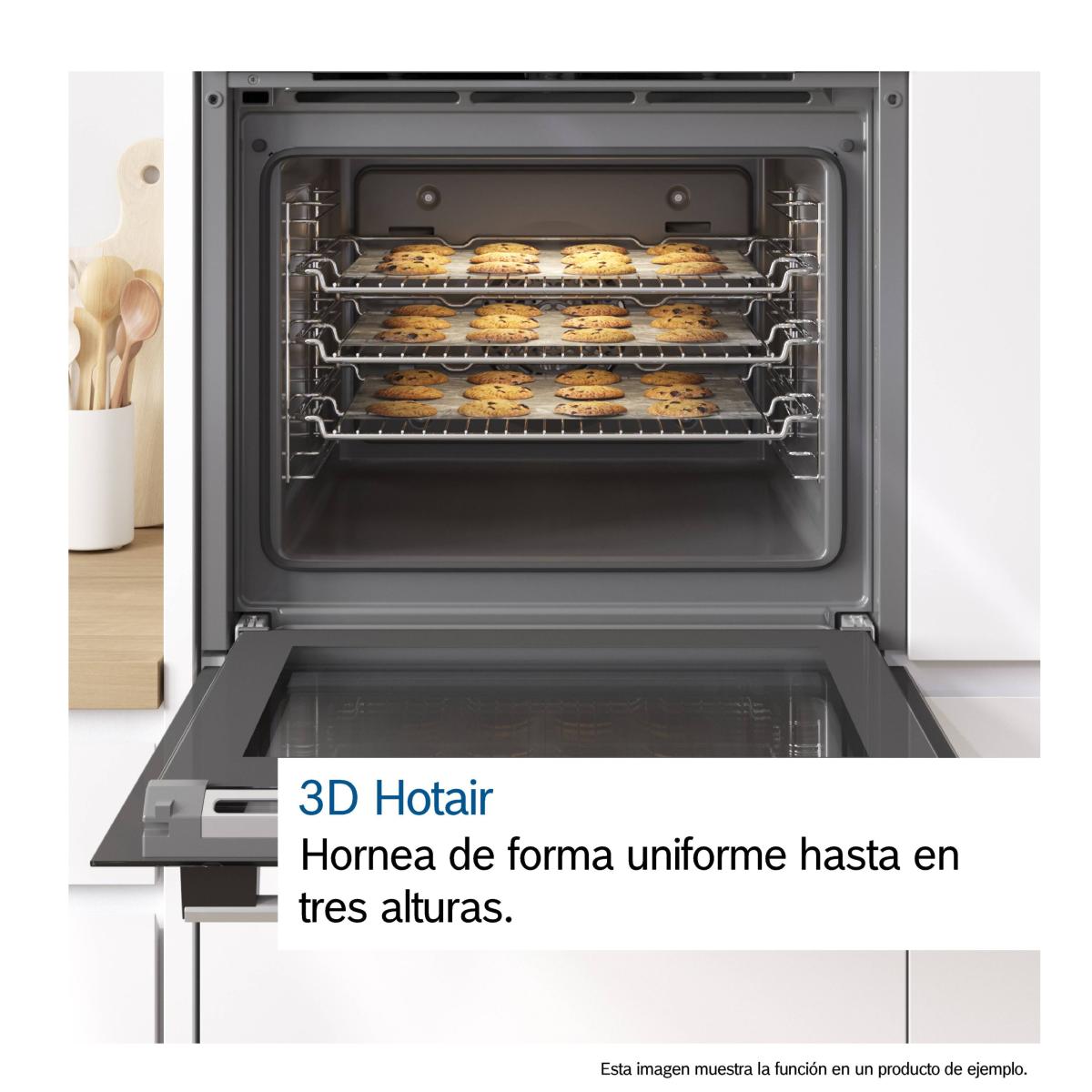 Horno multifunción Bosch, Serie 2, 3D Hotair - HBF011BA2 - Negros Negros-6