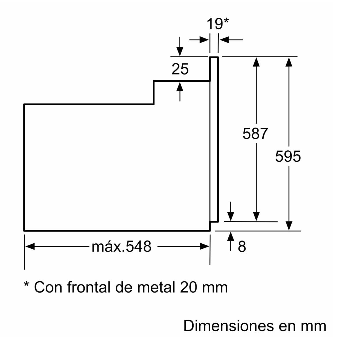 Horno multifunción Bosch, Serie 2, 3D Hotair - HBF011BA2 - Negros Negros-9