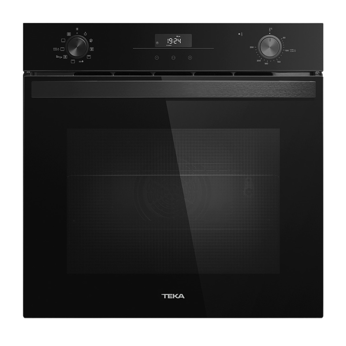 Teka - Horno pirolítico Teka con 9 funciones de cocinado y mandos extraíbles HBB 6375 P FBK.